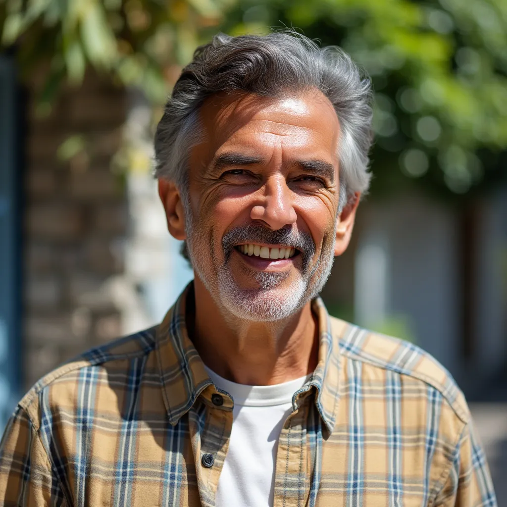 Retrato de Roberto Pérez, cliente satisfecho